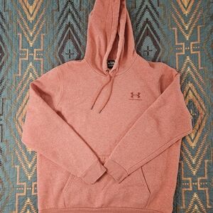 Under Armour Womans Heather Red Hoodie